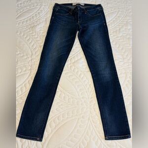 Abercrombie & Fitch Dark Blue Straight Leg Jeans